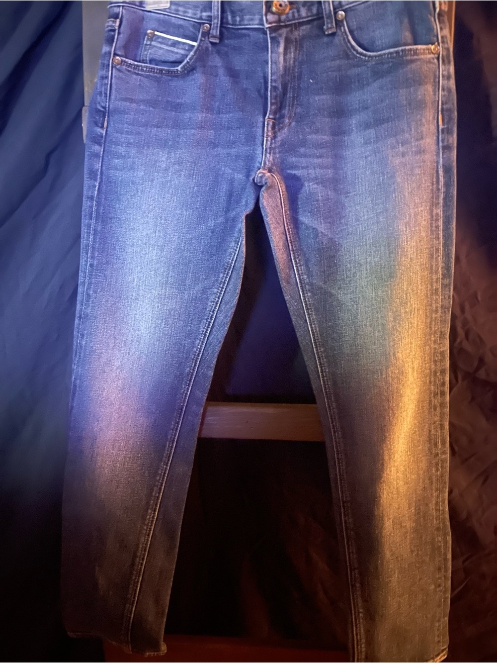Strom Women's Ankle Slim Jeans - Blue Wash